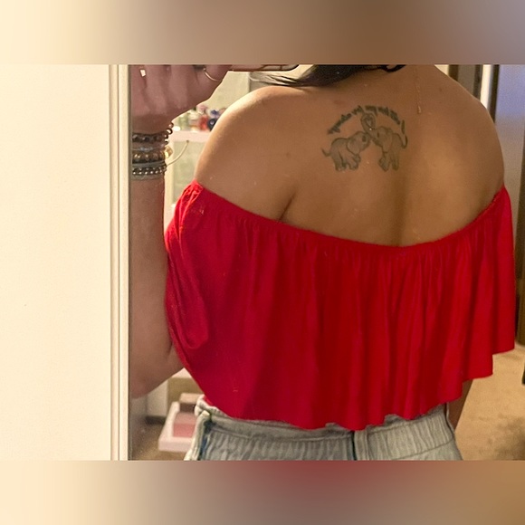 Red Body Suit. NWT - Picture 5 of 5